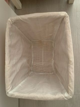 Cesto mimbre rectangular
