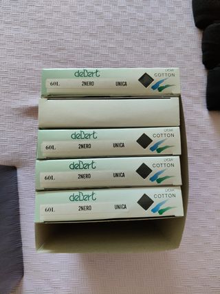 Collant Debert in cotone neri