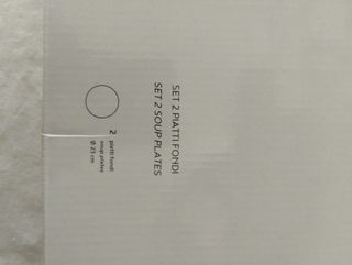 Piatto La Porcellana Bianca