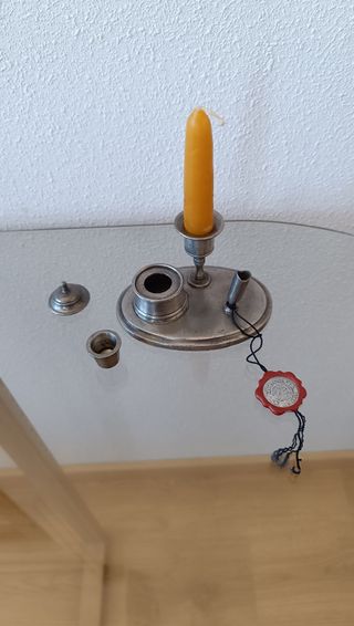 Escribanía vintage Les Étains de Paris