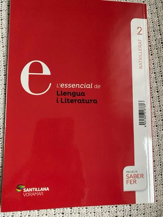 LLENGUA I LITERATURA SERIE COMUNICA 1 BTX SABER...