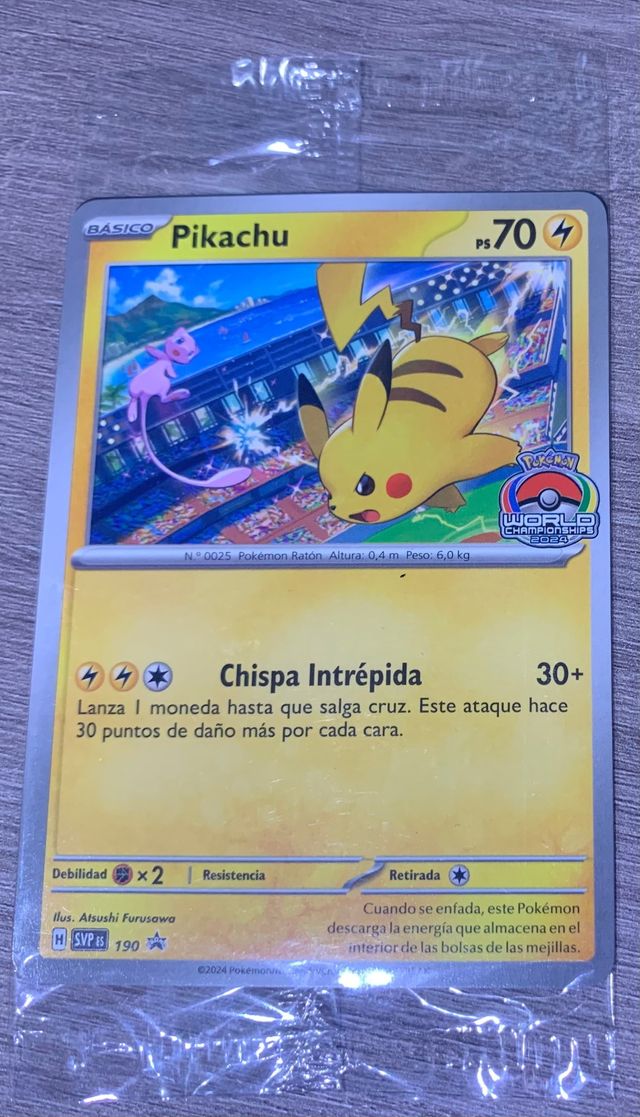 Pikachu - Carta Pokémon 2024