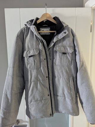 Chaqueta Jack & Jones gris invierno