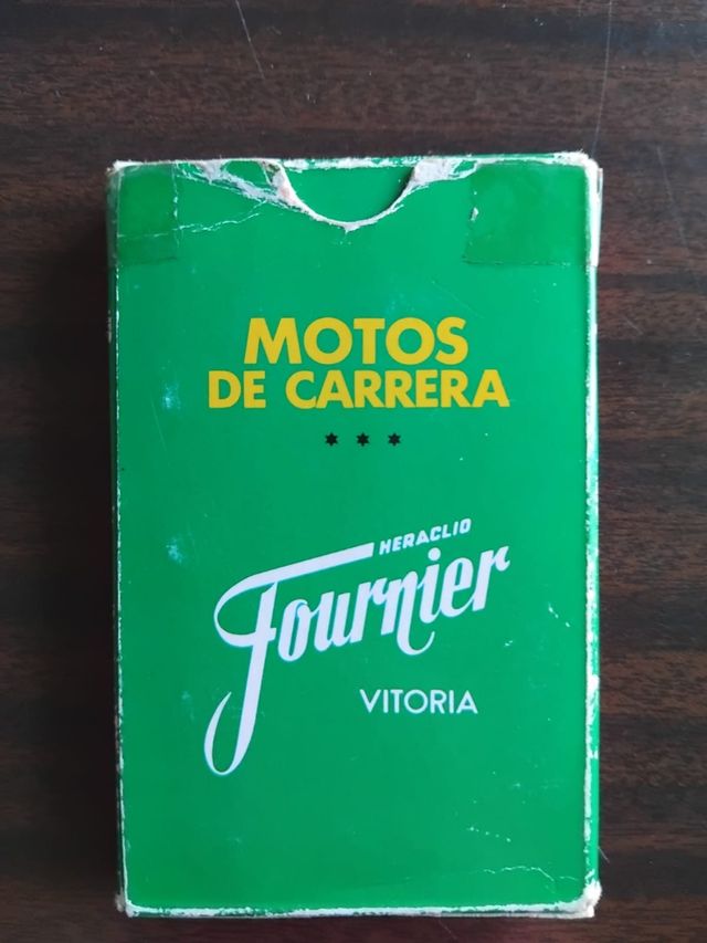 Cartas Motos de Carrera Fournier