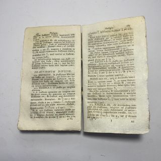 Arithmeticae, Algebrae et Geometriae - 1794 Libro