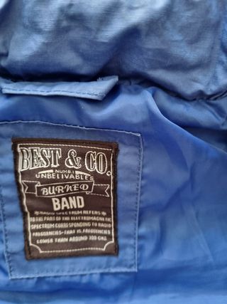 Giubbino bimbo invernale blu