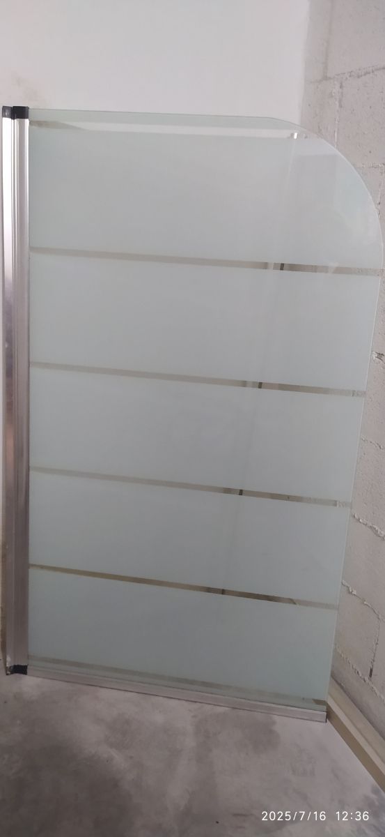 Mampara ducha 1 hoja - Cristal blanco