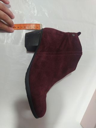 Botines PICCOLA PIU burdeos -talla 38