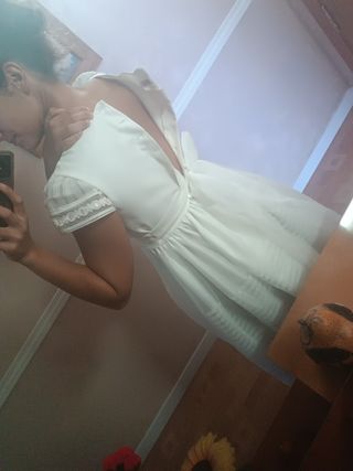 Vestido comunión niña blanco