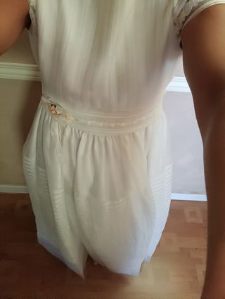 Vestido comunión niña blanco
