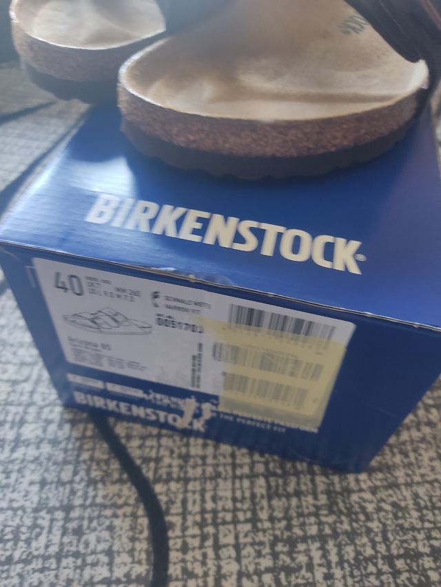 Sandalias nuevas de birkenstock piel talla 40