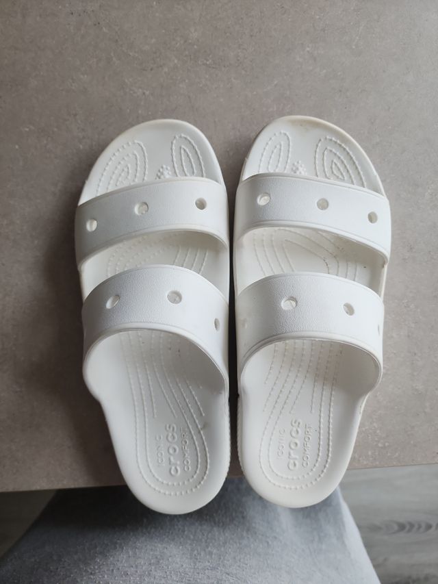 Crocs blancos mujer talla 41