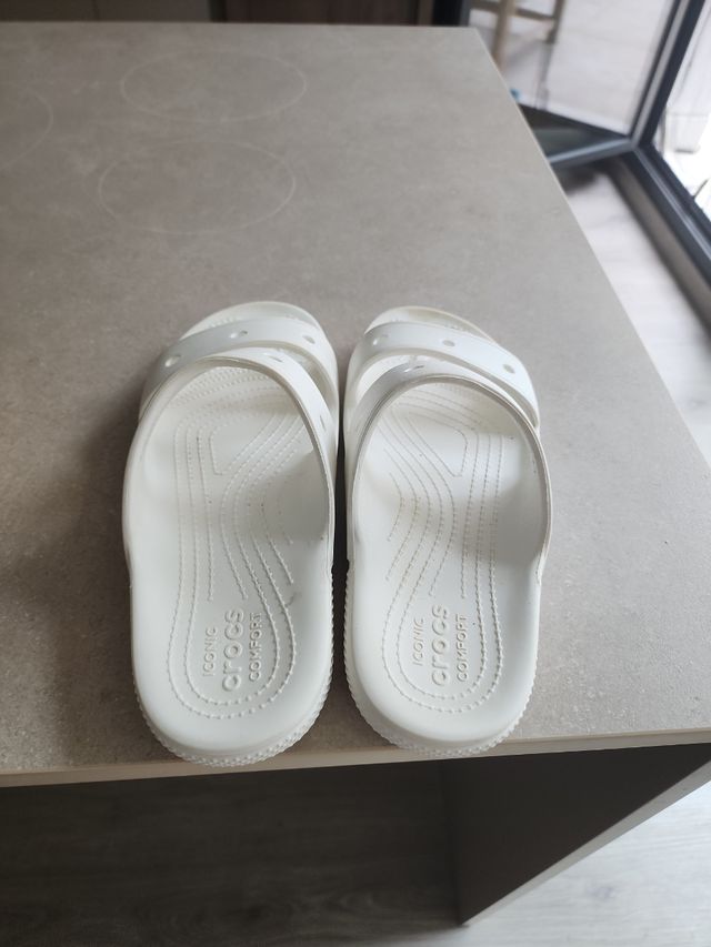 Crocs blancos mujer talla 41