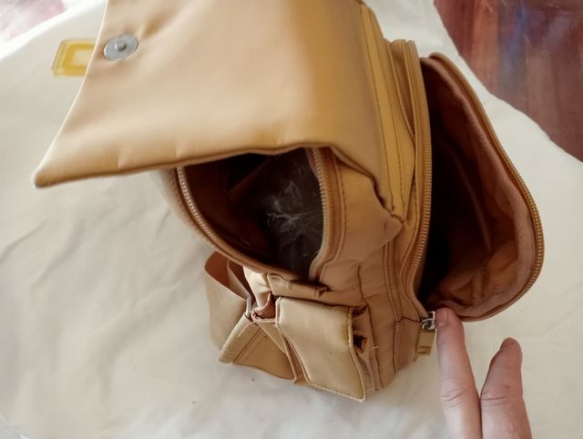 Bolso Adolfo Domínguez beige