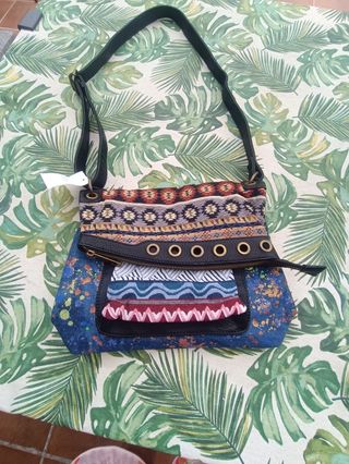 Bolso bandolera étnico