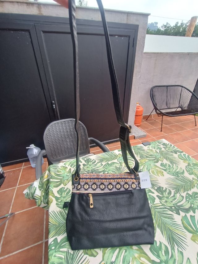 Bolso bandolera étnico