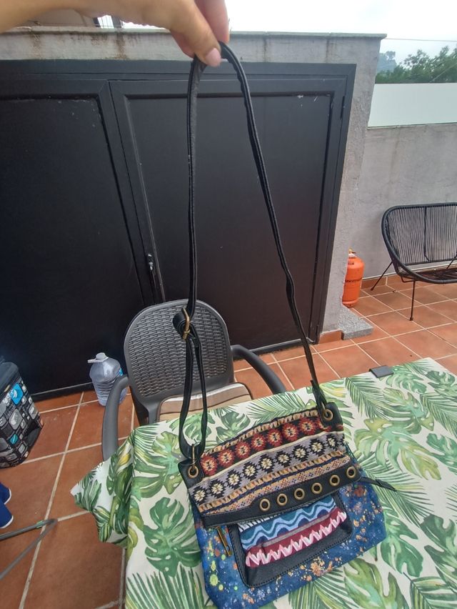 Bolso bandolera étnico