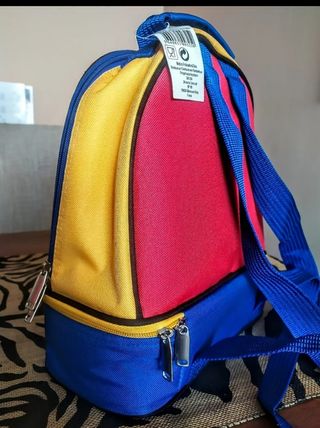 Mochila Picnic Infantil - Azul Rojo