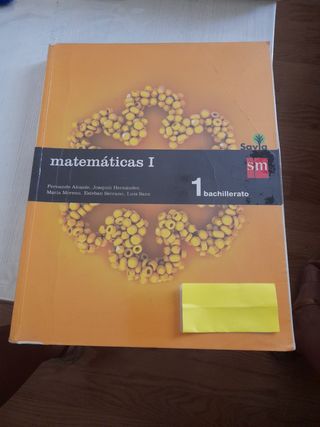 Matemáticas I. 1 Bachillerato. Savia