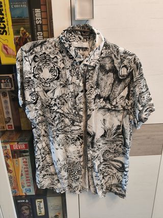 Camisa estampado tigre