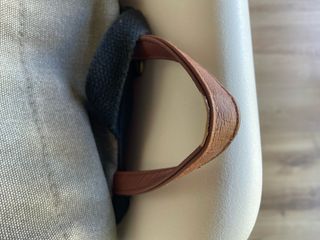 Mochila gris de trabajo