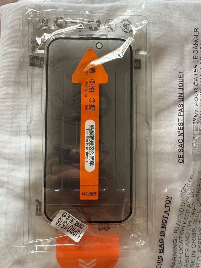 3 Protectores de cristal iPhone 15 y 16