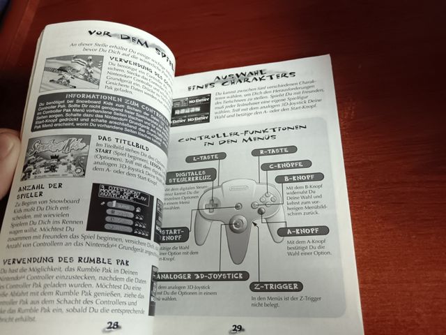 Manuales N64 (Nintendo 64): 14 juegos