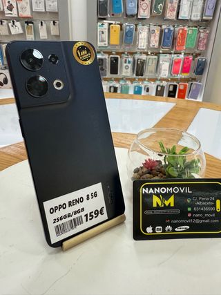OPPORENO8 5G 256GB - Negro