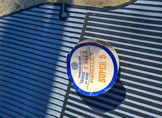 Tappetini Renault 5 Gommifico del Sole