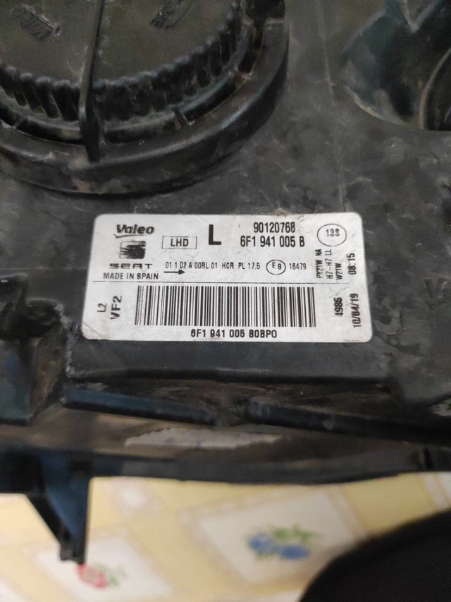 Faro Izquierdo Seat Ibiza 5