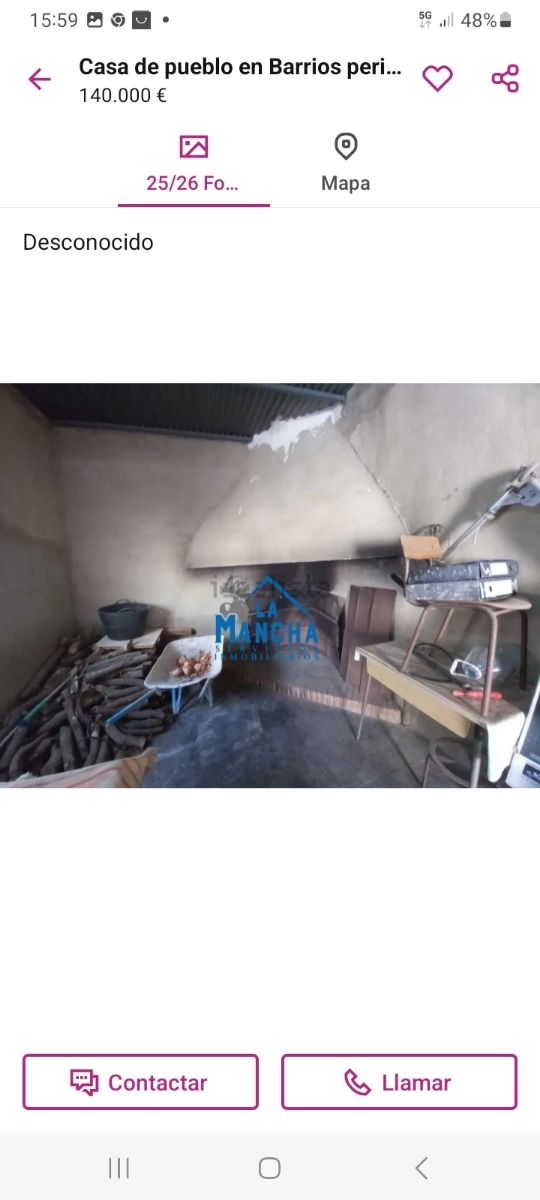 Casa en venta en el Salobral,  100.000€