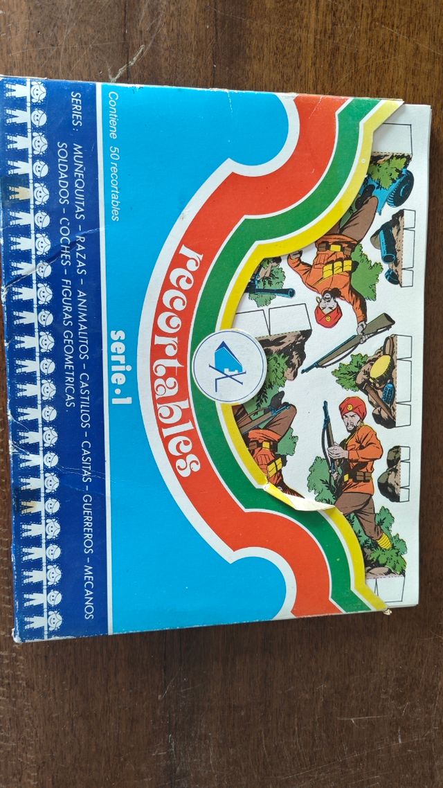 Recortables años 70: Figuras militares