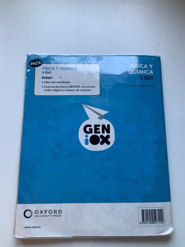 Física y Química 3º ESO. Libro del estudiante. ...