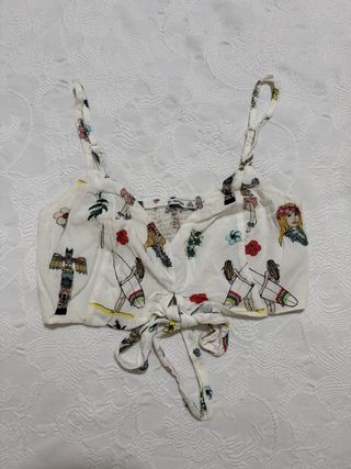 Crop top Bershka nuevo 