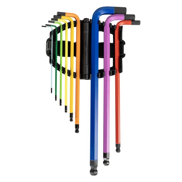Juego Llaves Allen (9 uds) Colores