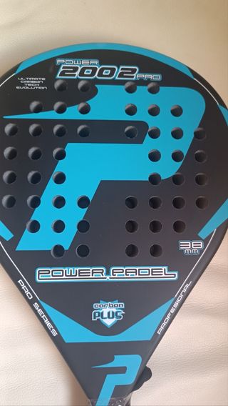 Raqueta Power Padel + 6 botes pelotas