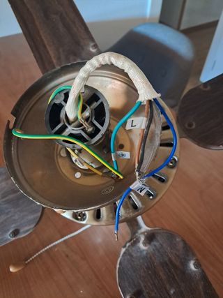 Ventilador techo vintage