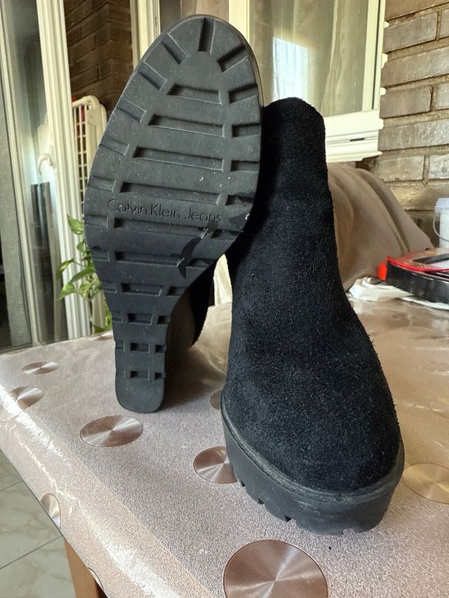 Botines Calvin Klein Jeans negros