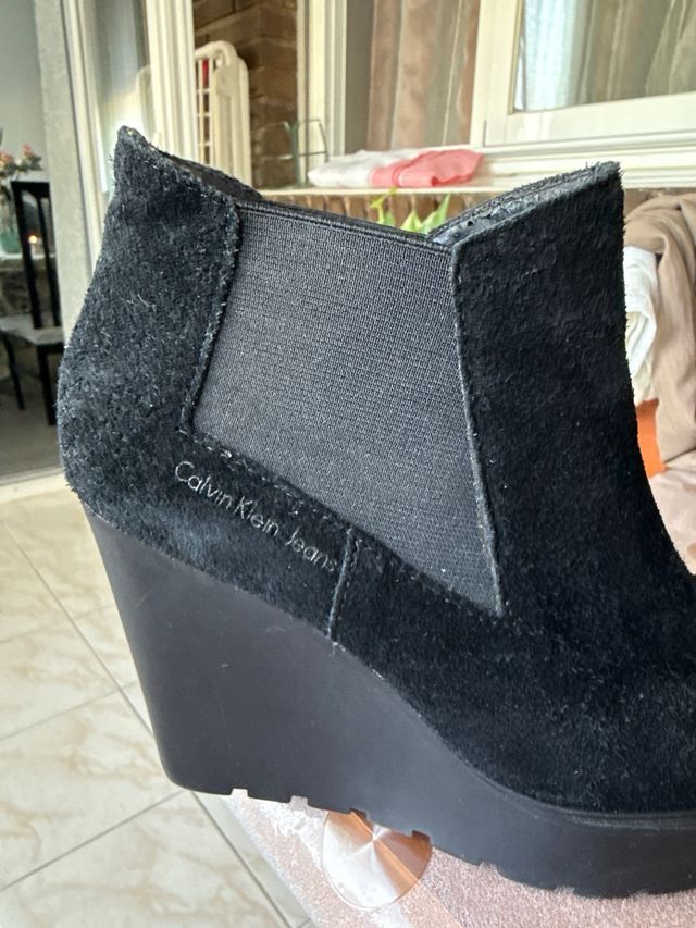 Botines Calvin Klein Jeans negros