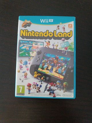 3 Juegos Wii U - Nintendo Land, Mario Bros, Splato