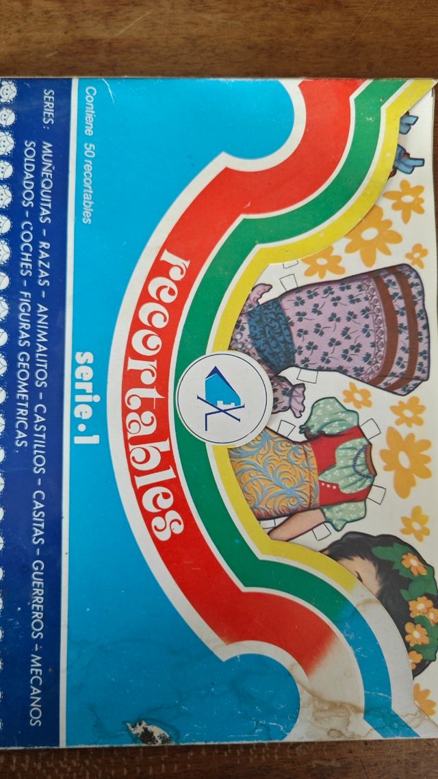 Recortables años 70: Muñecas