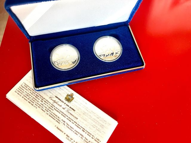 Monete Argento San Marino 1996