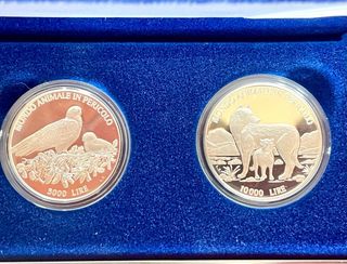 Monete Argento San Marino 1996