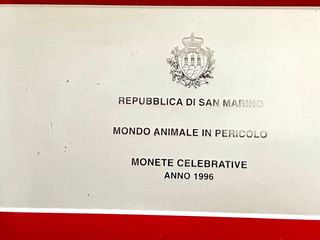 Monete Argento San Marino 1996
