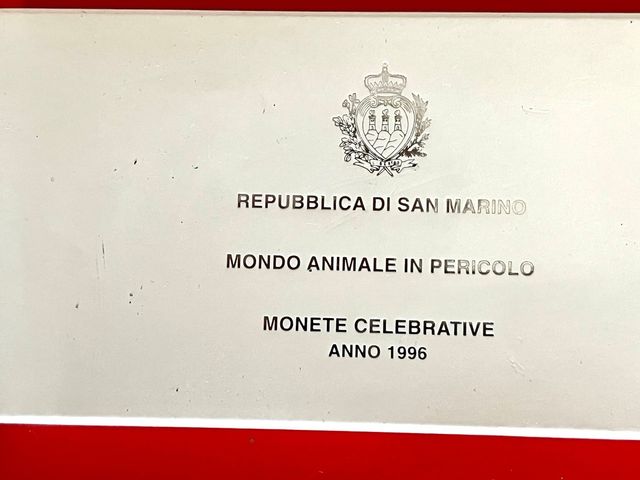 Monete Argento San Marino 1996