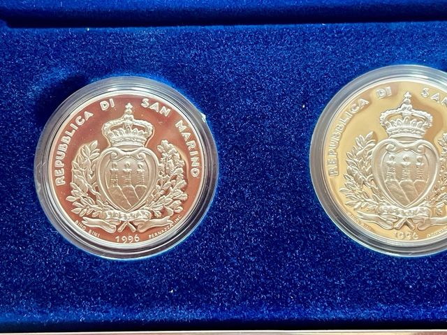Monete Argento San Marino 1996