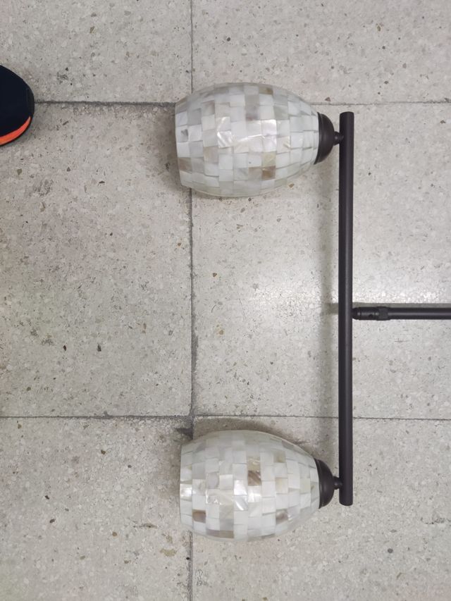 Lámpara mosaico 2 luces