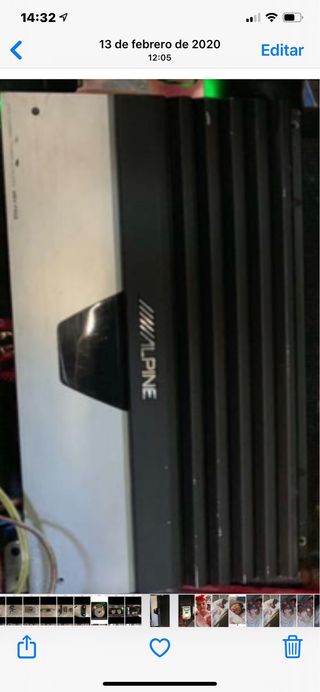 Etapa Alpine 600W - Impecable