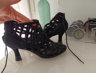 Botines baile Feeling Dance negros