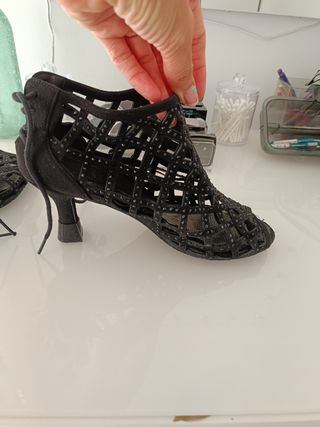 Botines baile Feeling Dance negros